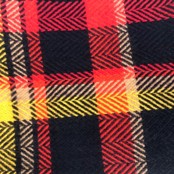 NWT MAURICES Women’s Winter Scarf 54” x 54” Multi Color Plaid - Picture 7 of 8